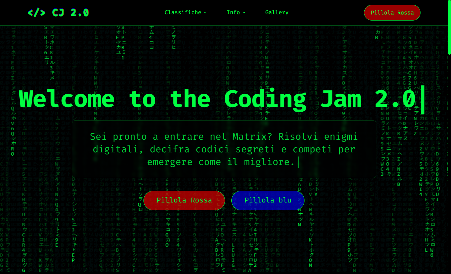 Coding Jam 2.0 screenshot